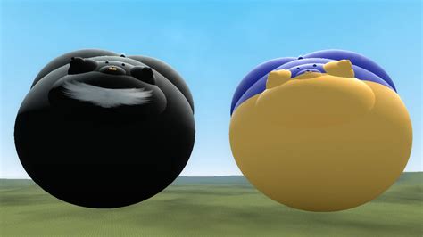 Inflated Sonic and Shadow by epic1699 on DeviantArt