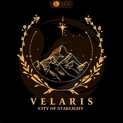 Velaris City Of Starlight ACOTAR SVG Graphic Designs Files