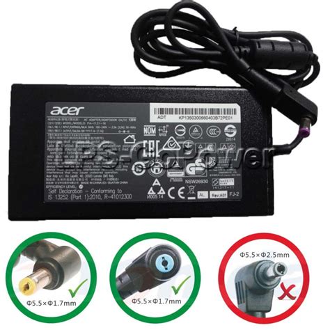 Original 135W Acer Nitro 5 Laptop AN515-51 AC Adapter Charger + Free ...