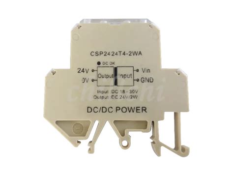 DCDC wide voltage isolated power module, guide rail installation ...