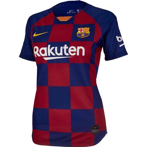 2019/20 Womens Nike Barcelona Home Jersey - SoccerPro | Womens jersey shirt, Barcelona shirt ...