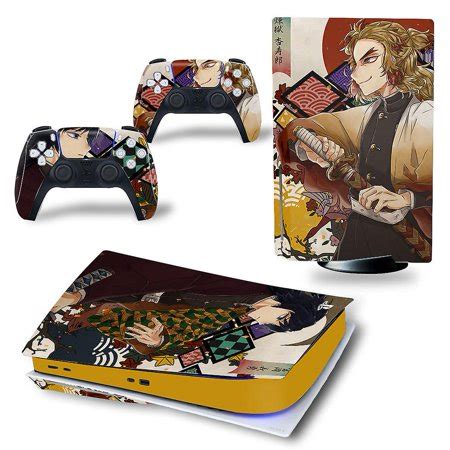 Ps5 Skin Disc Edition Anime Console And Controller Vinyl Cover Skins Wraps Color Sticker ...