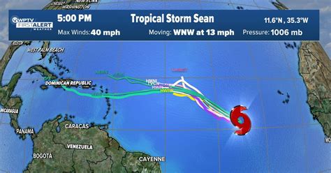 Sean forms as tropical storm but drops to depression; won't impact Florida