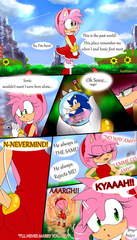 |Sonamy Comic| Page 1 by HimeMikal on DeviantArt