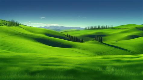 Green Meadows Scenery AI Generated [1920x1080] : r/wallpapers