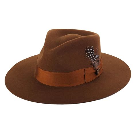 Stetson Women's Cognac Estate Felt Hat