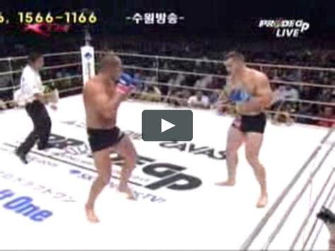 Fedor Emelianenko vs Mirko Cro Cop - Pride FC - Final Conflict 2005...