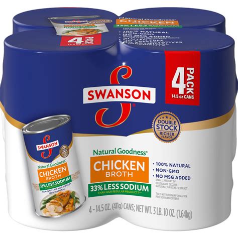 Natural Goodness Chicken Broth | Swanson®