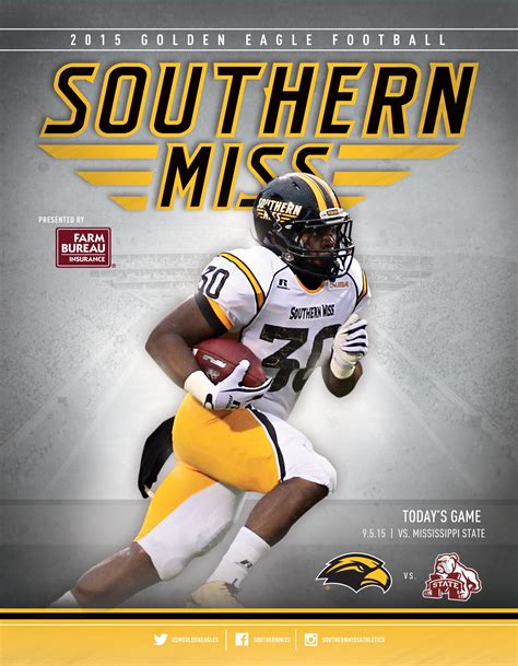 Introducing the 2015 @usmgoldeneagles Football Roster card vs ...