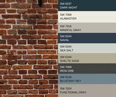 10 Brilliant Paint Colors to go with Brick Exteriors - West Magnolia Charm in 2024 | Red brick ...