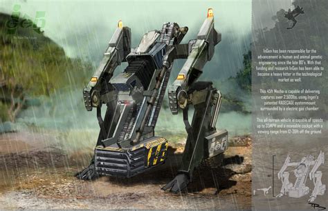 InGen Jurassic Park Mech Rendering by dbocanegra on DeviantArt