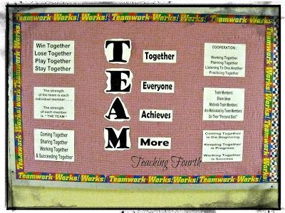 teamwork bulletin boards ideas | Mrs. R. is always so creative at creating bulletin boards with ...