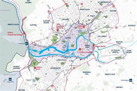 New map shows where Bristol City Council diesel ban and clean air zone ...