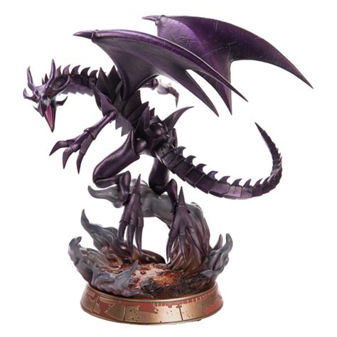 Yu-Gi-Oh! Statue Red-Eyes B. Dragon Purple Colour 33 cm - Drachenheld