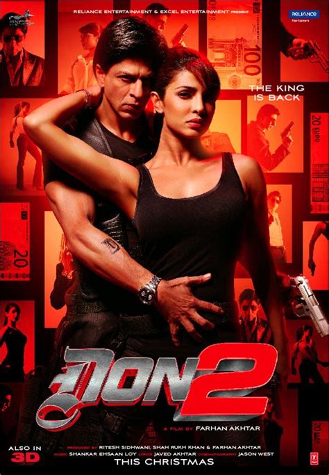 Don Hindi Movie New Poster Priyanka Chopra in Don Movie Poster