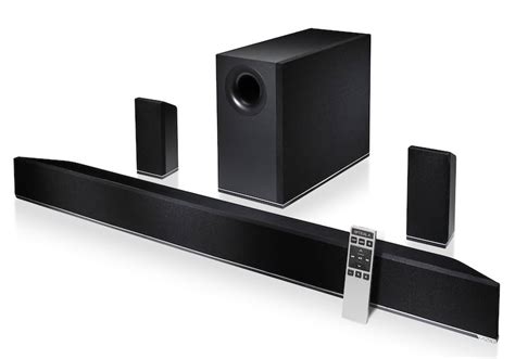 Vizio S4251w HTiB Sound Bar with Wireless Surrounds, Subwoofer Preview ...