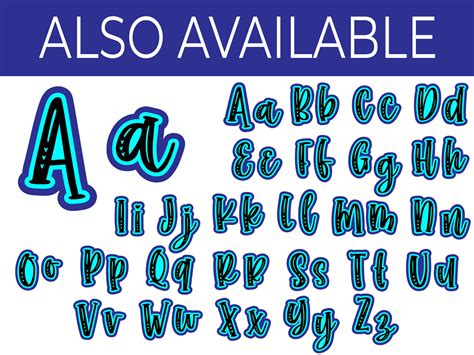 Bubble Outline Font SVG Alphabet Clipart for Vinyl Letters | Etsy