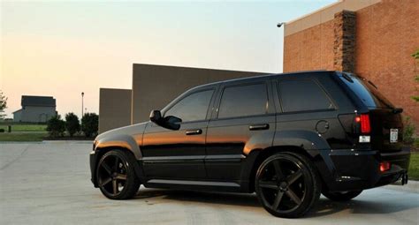 All black everything srt8 jeep Srt8 Jeep, Jeep Grand Cherokee Srt, Mopar, Jeep Wk, Trailblazer ...