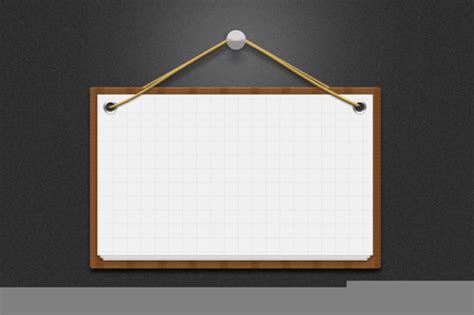 Clipart Of A Notice Board | Free Images at Clker.com - vector clip art ...