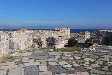 Kos Town Castle (Neratzia) on the island of Kos in Greece.