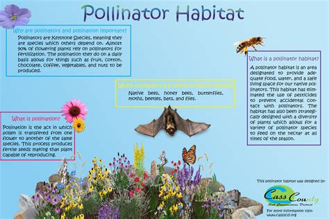 Pollinator Garden Sign – Cass County Soil Conservation