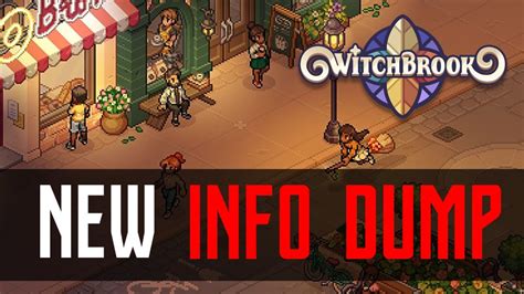 WITCHBROOK Update! New 2022 Screenshots & Gameplay Info - Persona + Harry Potter + Stardew RPG ...