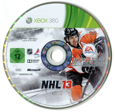 NHL 13 cover or packaging material - MobyGames