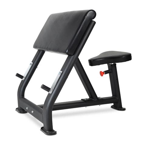 Bodymax BE265 Black Commercial Preacher Curl Bench • West Coast Fitness