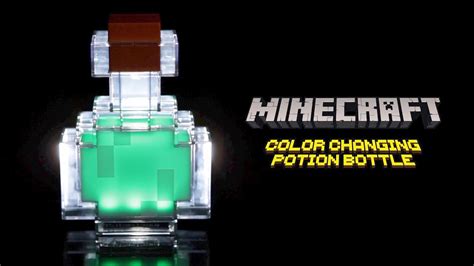 Minecraft Potion Light Up Bottle