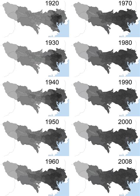 tokyo.parallellt.se: population growth - maps