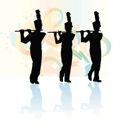 marching band flute clipart - Clip Art Library