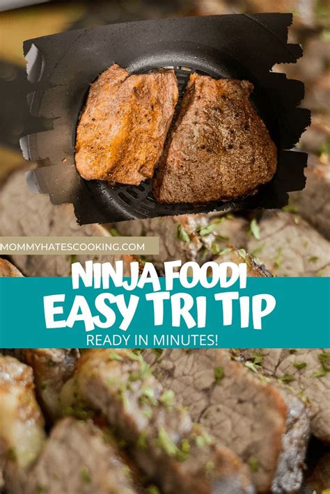 Make an easy and tender Ninja Foodi Tri Tip, this can be made in the Ninja Foodi or the Air ...