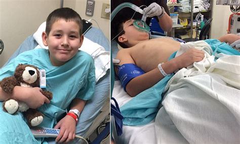 Kansas boy has surgery every three months to find trigger | Daily Mail ...