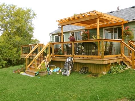 Pergola Over Deck - Pergola Gazebo Ideas