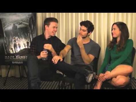 The Maze Runner Cast : Funny Moments - YouTube