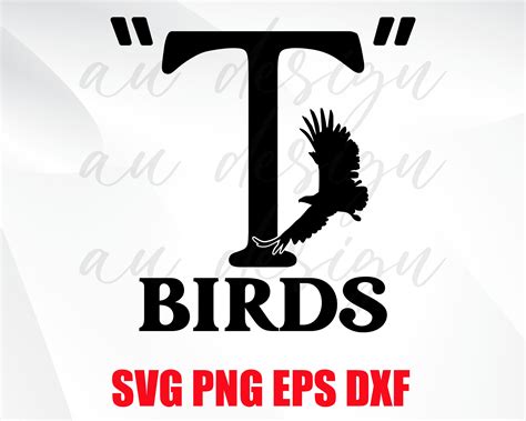 T Birds Logo SVG Cut Files Instant DownloadSvg para - Etsy España