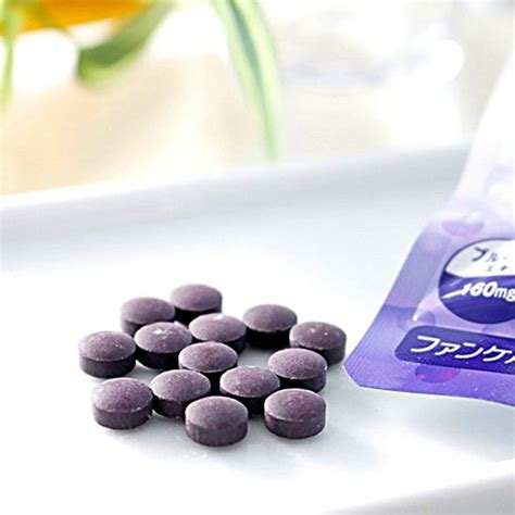 FANCL Bilberry Blueberry Supplement Anthocyanin Vision Improvement 60 ...