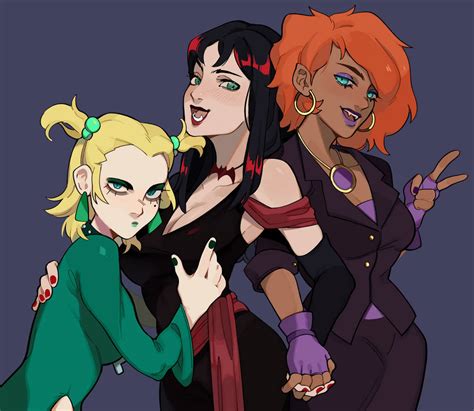 Hex Girls by Porqueloin on DeviantArt