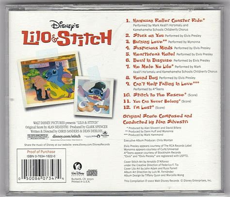 LILO & STITCH + LILO & STITCH 2, DISNEY SOUNTRACKS, 2 CDs 2002 & 2005 | #3876469231