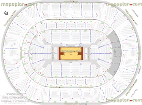 Okc Thunder Seating Chart With Seat Numbers | Brokeasshome.com