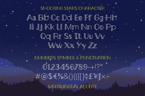 Shooting Stars Font Free Download - FreeFontDL