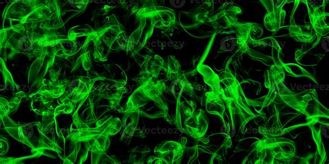 Abstract green smoke on black background 10486331 Stock Photo at Vecteezy