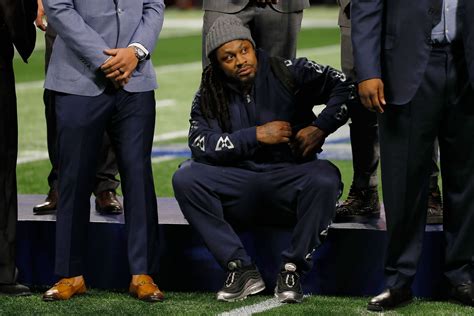 Marshawn Lynch's car had missing tires during time of arrest