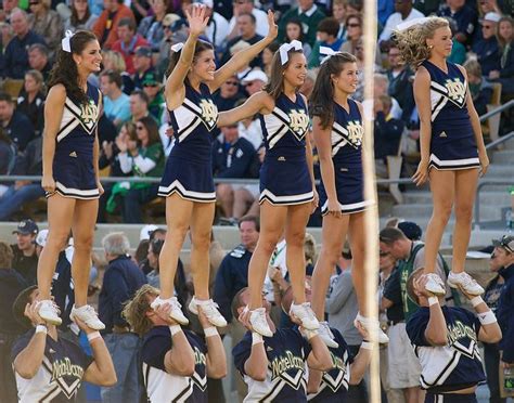 Notre Dame Cheer | Cheerleading, College cheer, Notre dame