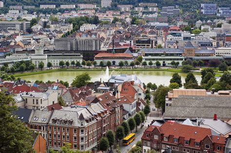 Bergen city center, Norway — Stock Photo © iiokua #5601955