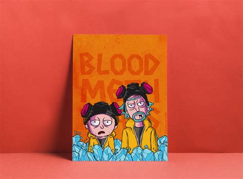 Rick and Morty X Breaking Bad by Akshit Verma on Dribbble