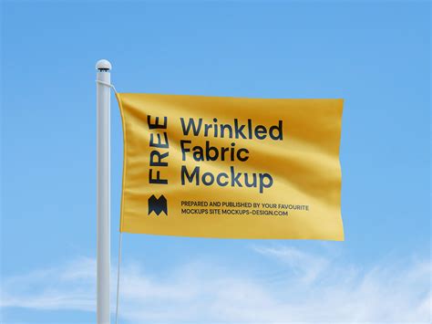 Free flag mockup - Mockups Design