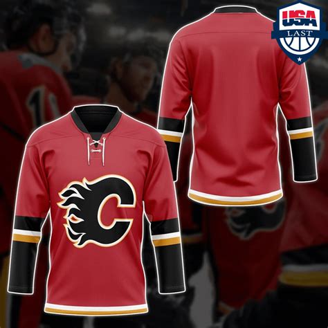 Calgary Flames NHL hockey jersey - USALast