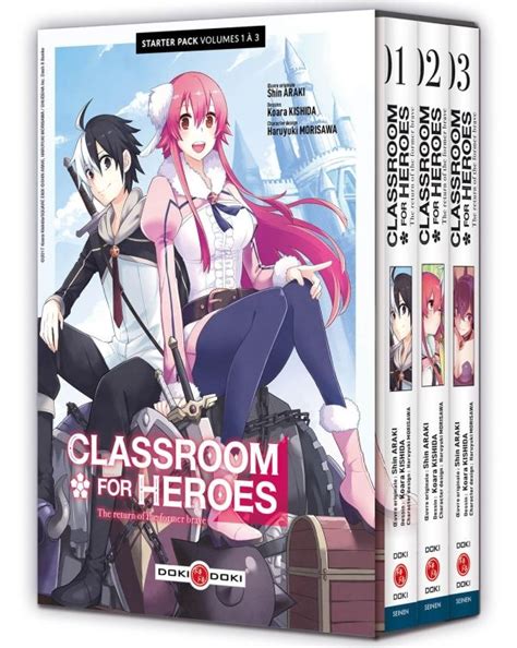 Classroom for heroes - Coffret Starter - Manga - Manga news