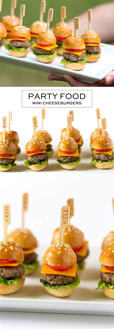 Perfect Party Appetizer: How to Make Mini Cheeseburgers | Recipe ...